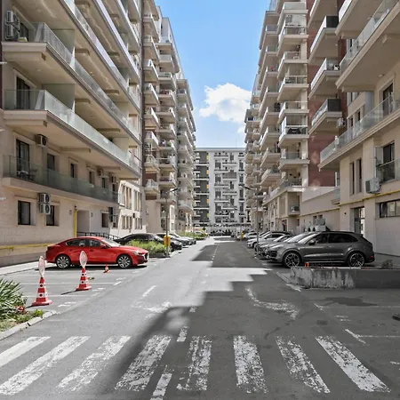 Garsoniera Turquoise Rezidential Moghioros Park 아파트 부쿠레슈티