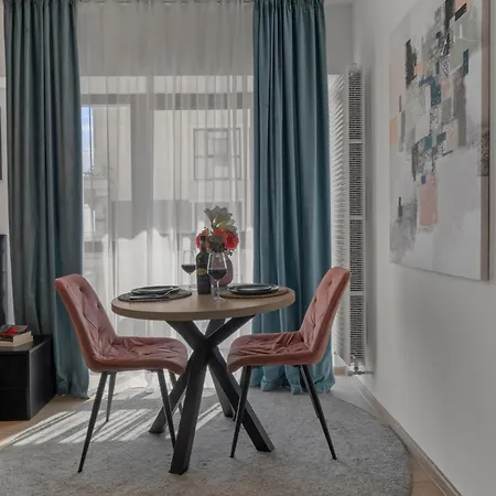 Garsoniera Turquoise Rezidential Moghioros Park Бухарест