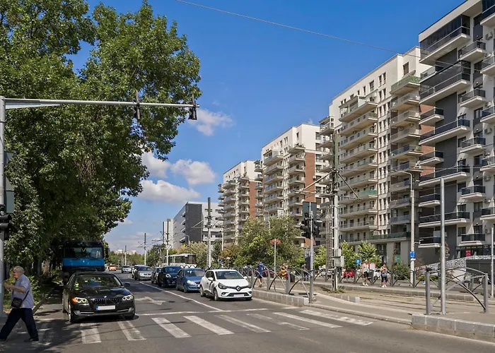 Garsoniera Turquoise Rezidential Moghioros Park Bukarest