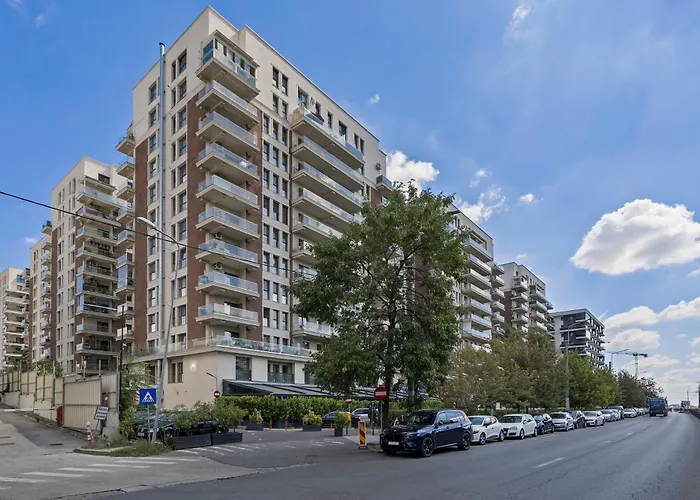 Apartman Garsoniera Turquoise Rezidential Moghioros Park