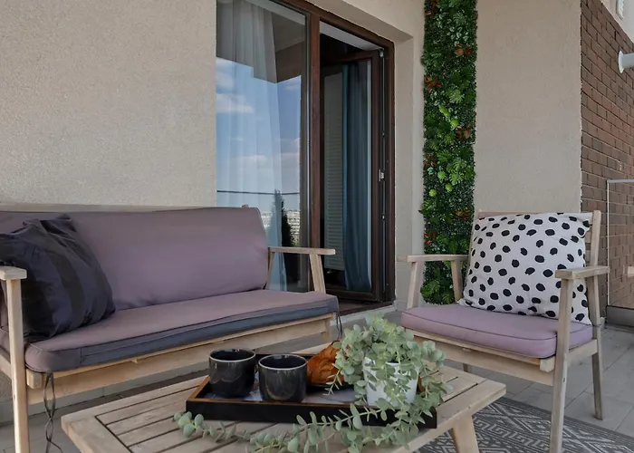 Garsoniera Turquoise Rezidential Moghioros Park Бухарест