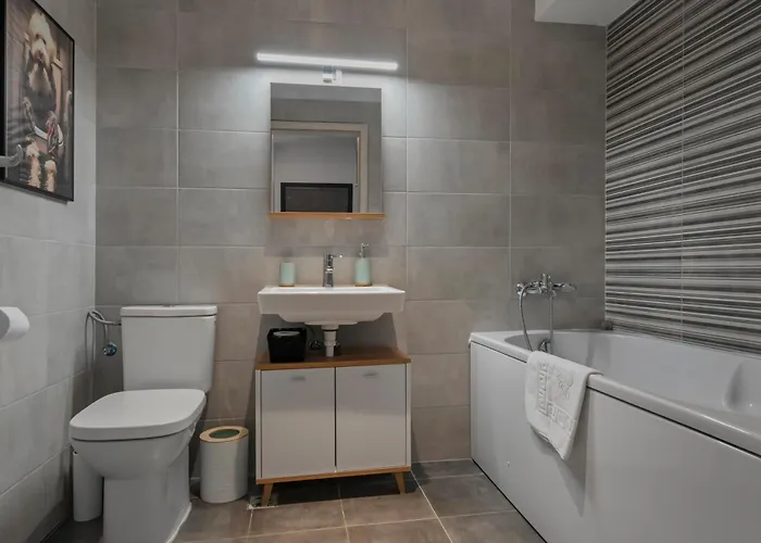 Garsoniera Turquoise Rezidential Moghioros Park * Bukurešť