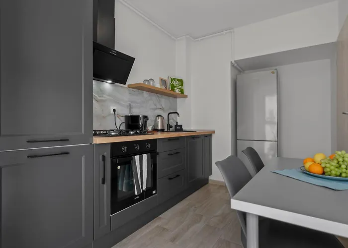 Garsoniera Turquoise Rezidential Moghioros Park *