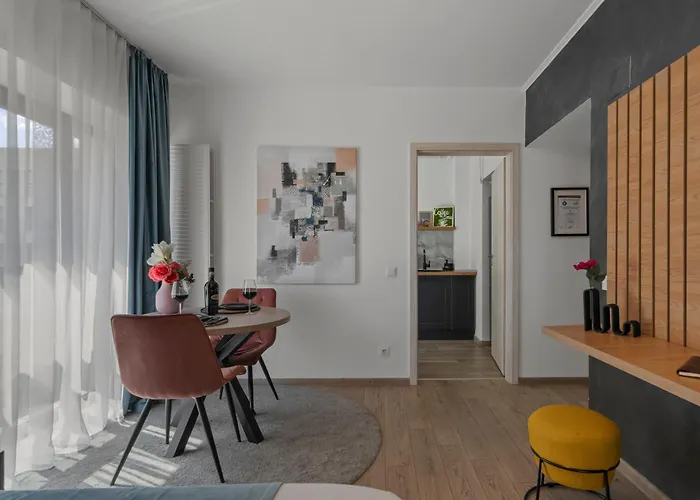 Garsoniera Turquoise Rezidential Moghioros Park Apartman