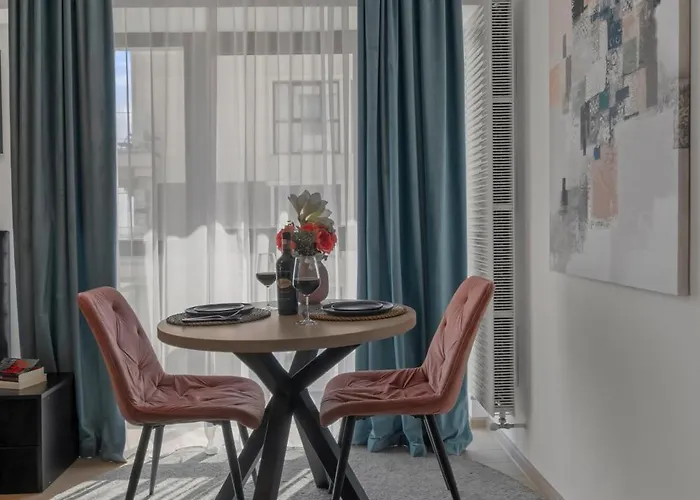 Garsoniera Turquoise Rezidential Moghioros Park Bukarest