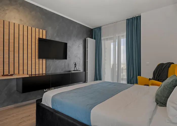 Garsoniera Turquoise Rezidential Moghioros Park * Bukarest